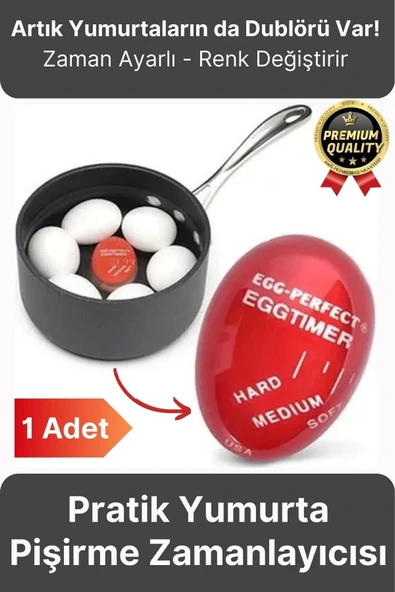 Özel Üretim Pratik Zaman Ayarlı Renk Değiştiren Dublör Yumurta Pişirme Haşlama Zamanlayıcısı 1 Adet ürün görseli 1