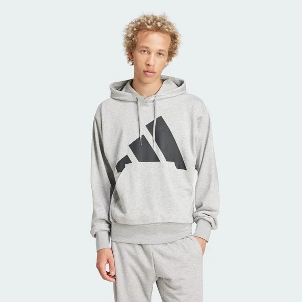 ADİDAS ERKEK KAPÜŞONLU SWEATSHIRT M BL FT HD JE8889 ürün görseli 1