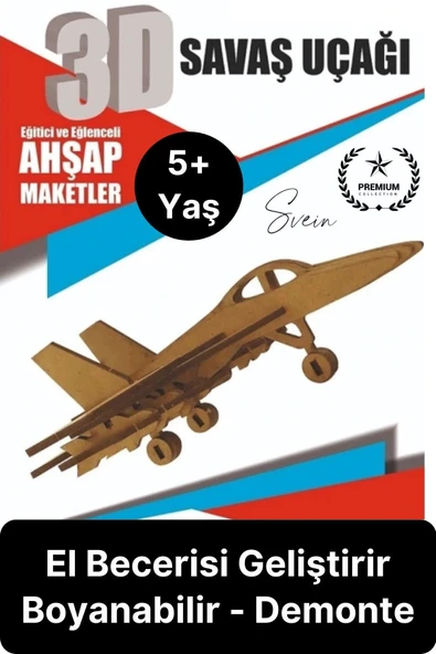 Özel Üretim 3 Boyutlu Minyatür Ham Ahşap Maket Boyanabilir Eğitici Öğretici Motor Beceri Hobi Oyun ürün görseli 1