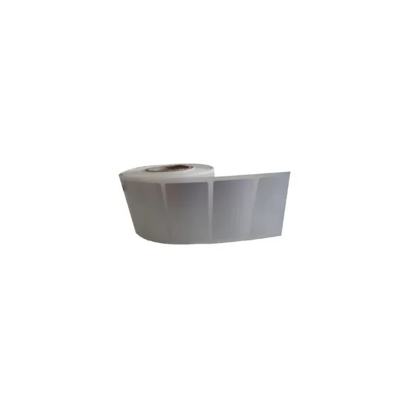 SİLVER MAT BARKOD ETİKETİ 30X60 TEKLİ 1000 LİK SARIM ürün görseli 1