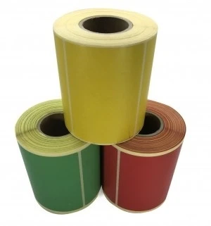 RENKLİ TERMAL BARKOD ETİKETİ 150X100 200 ADET ürün görseli 1