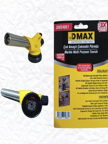 DMAX Çok Amaçlı Çakmaklı Pürmüz Başlığı - Resim 2