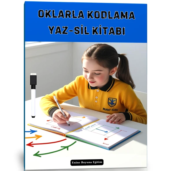 Oklarla Kodlama YAZ-SİL Kitabı ürün görseli 1