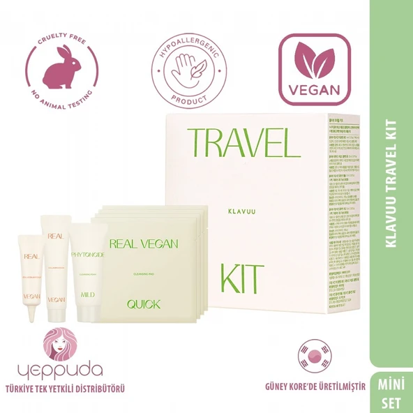 Klavuu Travel Kit - 7 Parça Seyahat Seti ürün görseli 1