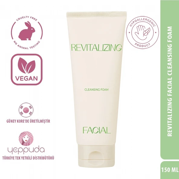Klavuu Revitalizing Facial Cleansing Foam - Mikro Kabarcıklarla Derinlemesine Temizlik Sağlayan Vegan Temizleme Köpüğü ürün görseli 1