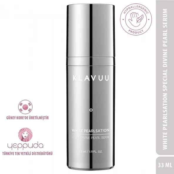 Klavuu White Pearlsation Special Divine Pearl Serum - Kore İncisi Özlü Kırışıklık Karşıtı ve Aydınlatıcı Serum ürün görseli 1