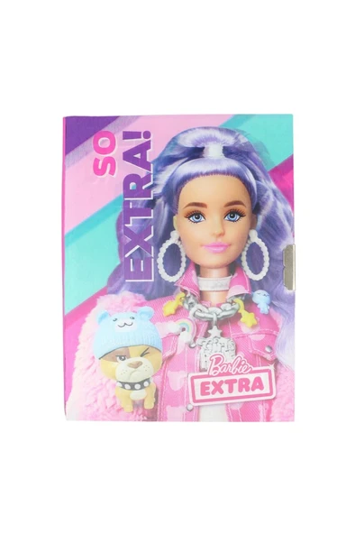 Dolphin Hatıra Defteri Kilitli Barbie 3D 4 Md B-880 ürün görseli 1