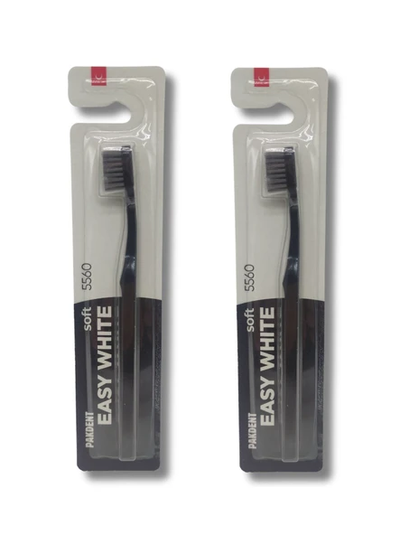 Pakdent Easywhite 5560 Diş Fırçası Yumuşak 2 Adet ürün görseli 1
