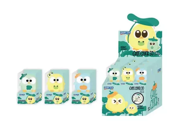 Gıpta Silgi Cute Chıck 3d 24 Lü K2367 ürün görseli 1