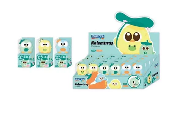 Gıpta Kalemtraş Cute Chıck 3D 24 Lü K1521 ürün görseli 1