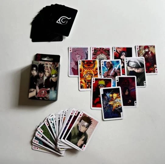 İskambil Kağıdı AnimeNaruto Poker Oyun Kartı 54 Adet ürün görseli 1