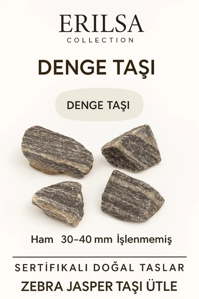 Sertifikalı Ham İşlenmemiş Zebra Jasper Taşı Kütle El Taşı Dengeleyici Toprak Enerjisi Ruhsal Güç ürün görseli 1
