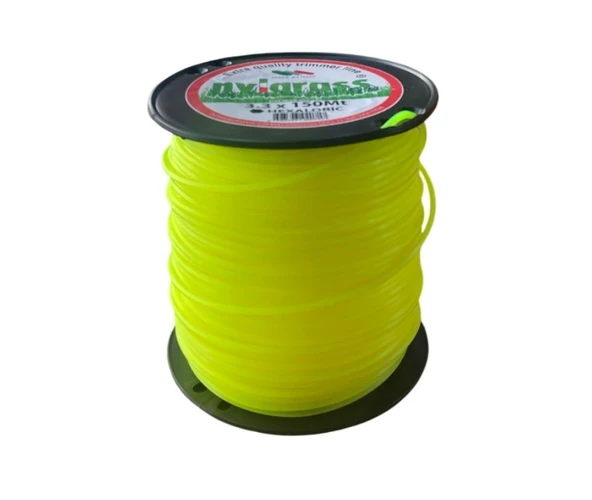 Nylgrass Misina 3.3mm 150 Mt 6 Köşe Sarı ürün görseli 1