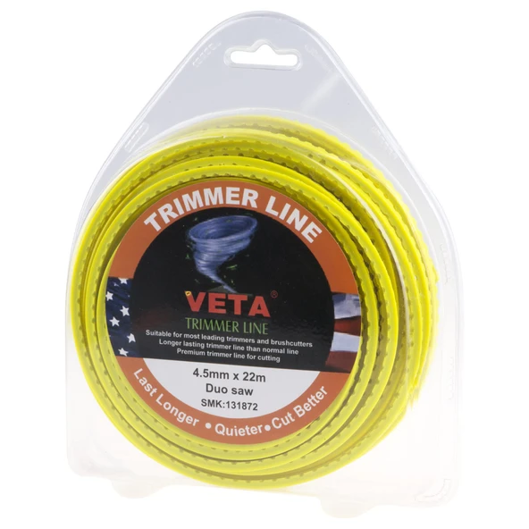 Veta Misina Pro 4.5mm 22m Sarı Tırtıklı ürün görseli 1