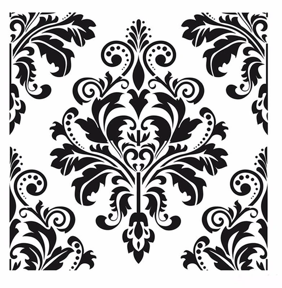 HOME DECOR STENCIL HD-66 45X45 ürün görseli 1