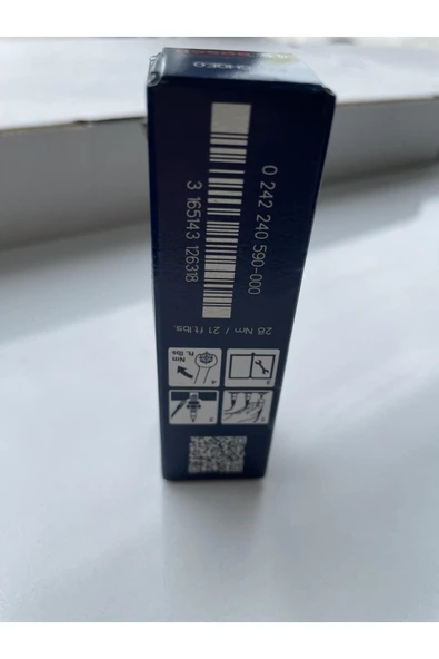 101000068aa, Bosch 0242240590 Ateşleme Bujisi ürün görseli 1