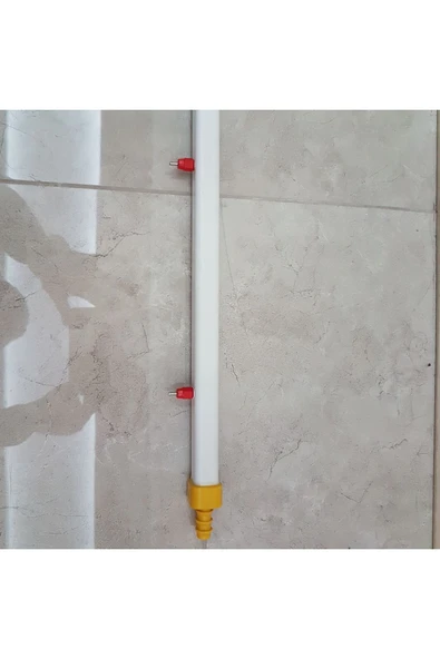 NİPEL TAVUK SULUK 40 CM 2 NİPELLİ KARE BORU ürün görseli 1