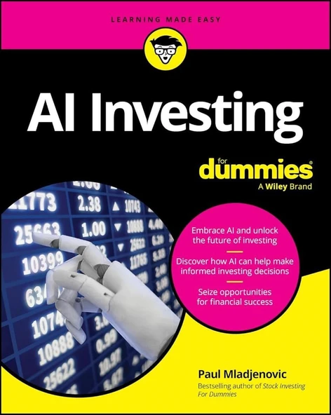 AI Investing For Dummies (For Dummies: Learning Made Easy) Paul Mladjenovic ürün görseli 1