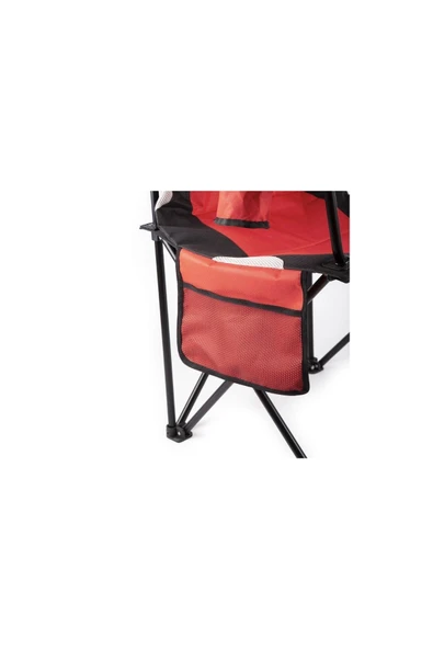 Evolite Nature Katlanabilir Kamp Sandalyesi Kırmızı - Resim 4