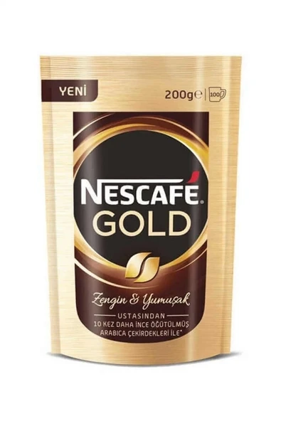 Nestle Nescafe Gold Eko Paket 200 Gr ürün görseli 1