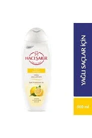Hacı Şakir Şampuan 500ml Limon -yağlı ürün görseli 1