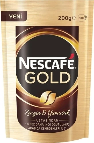 Nestle Nescafe Gold Eko Paket 200gr ürün görseli 1