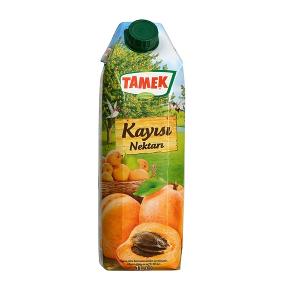 Tamek Kayısı Nektarı Crystal 1lt ürün görseli 1