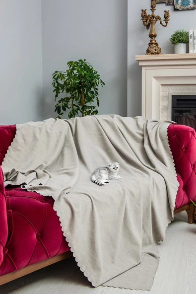 Kaymaz Koltuk Örtüsü Çift Taraflı Mikrofiber Şönil 175x350 cm XL- Kumbeji – Kedi Köpek ve Çocuk Dostu ürün görseli 1