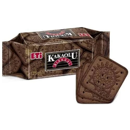 Eti Burçak Kakaolu Bisküvi 125 Gr ürün görseli 1