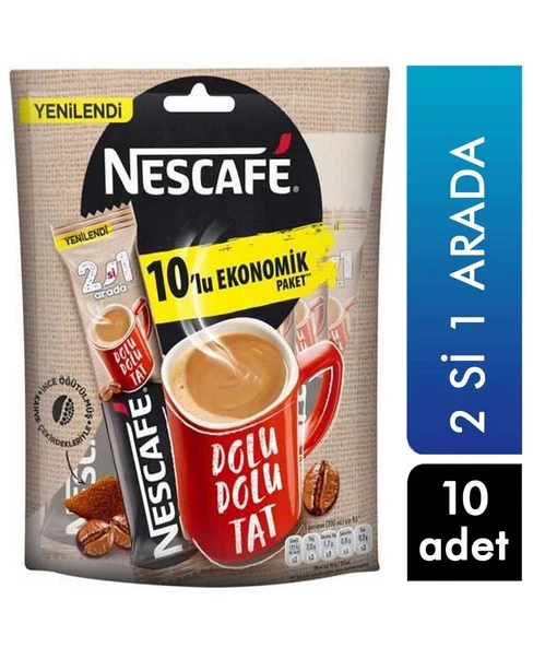 Nescafe 10 Lu 2in1 Ekonomik ürün görseli 1