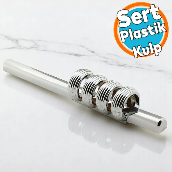 Mobilya Çekmece Mutfak Dolap Dolabı Kulpu Kulbu Krom Sert Plastik Kulpları 96 Mm ve 128 Mm Uyumlu ürün görseli 1