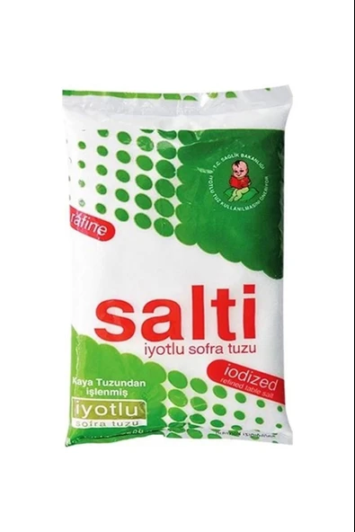 SaLti İyotlu Sofra Tuzu 3000 Gr ürün görseli 1