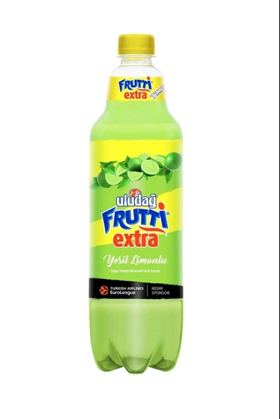 Uludağ Furitti Ektra 1lt Yeşil Limon1 ürün görseli 1