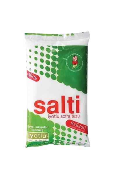 SaLti İyotlu Sofra Tuzu 1500 Gr Poşet ürün görseli 1