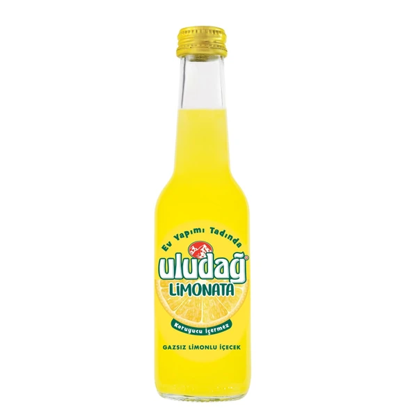 Uludağ Limonata 250ml Cam ürün görseli 1