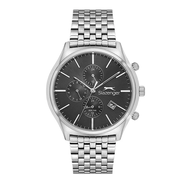 SLAZENGER SL.09.2516.2.01 ÇELİK ERKEK KOL SAATİ ürün görseli 1