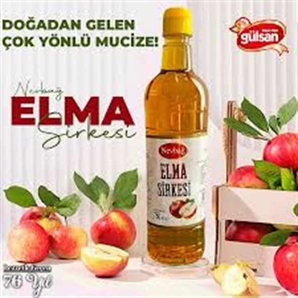 Gülsan Elma Sirkesi 1lt ürün görseli 1