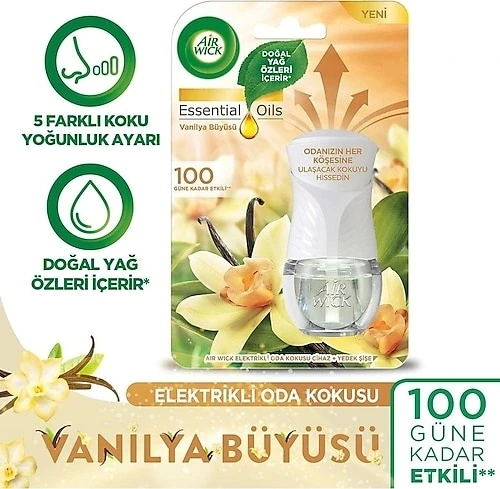 Air Wick Elektrikli Kit Vanilya Kokulu 19ml ürün görseli 1