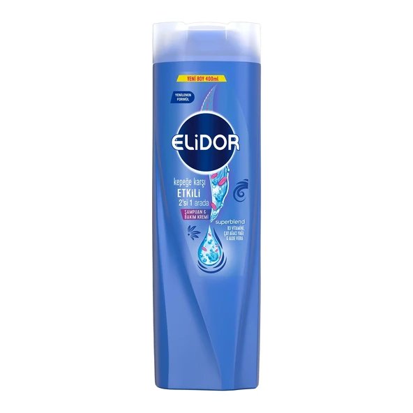 Elidor Kepeğe Karşı 2ın1 Sh 400ml ürün görseli 1