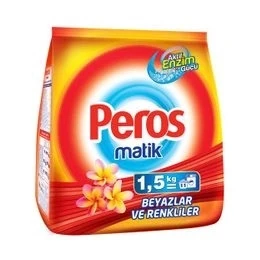 Peros Matik 1.5 Kg Beyaz Ve Renkli ürün görseli 1