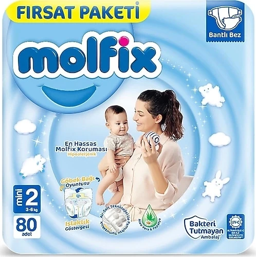Molfix Fırsat Paketi N0 2 80li ürün görseli 1
