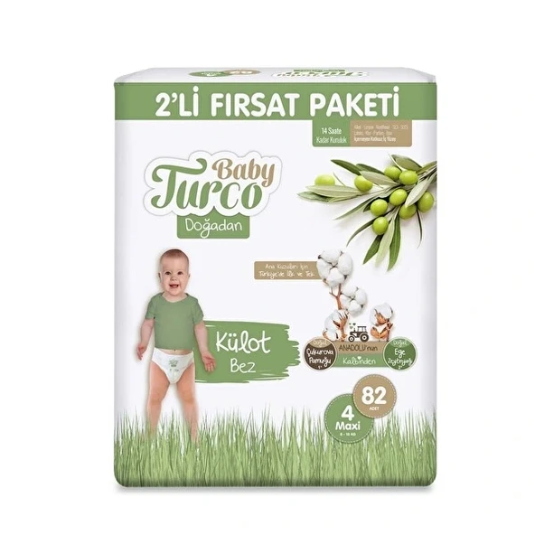 Baby Turco 2li Fırsat Paketi Maxi 82li ürün görseli 1
