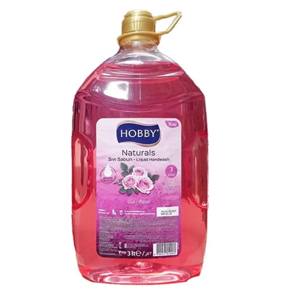 Hobby Sıvı Sabun 3lt Gül ürün görseli 1