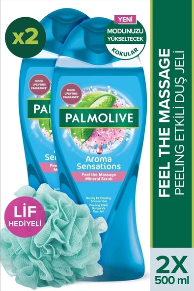 Palmolive Duş Jeli 500 Ml Aroma Sensatıons Feel The Massage Paket 2li ürün görseli 1