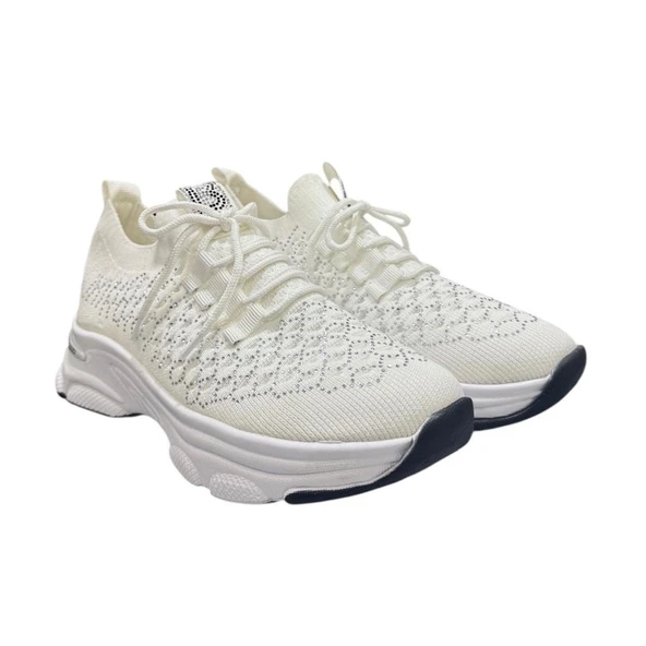 Aybaak 5008 Taşlı Dolgu Topuk Kadın Ayakkabı Sneaker ürün görseli 1