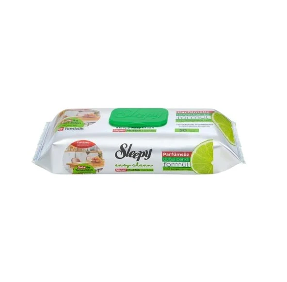 Sleepy Easy Clean Bergamotlu Süper Mutfak Havlusu 50'li ürün görseli 1