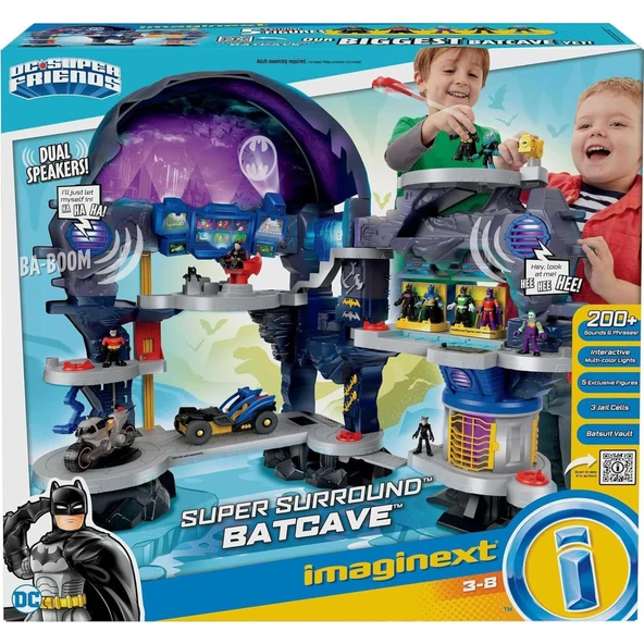 PTTAVM: Imaginext DC Super Friends Süper Büyük Batcave Batman Evi