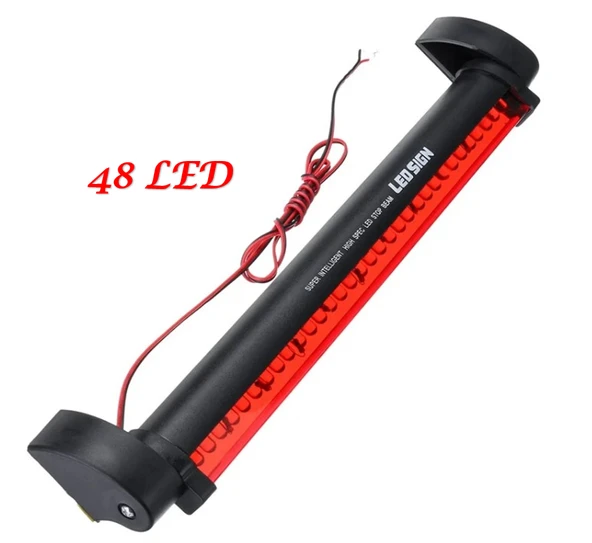 Çakar Modüllü 20 Modlu 48 Ledli Arka Cam 3.stop Lambası 12v. - Resim 4