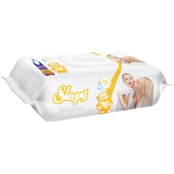 Sleepy Sensitive Islak Havlu 90 'lı 24 Adet - Resim 4