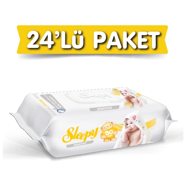 Sleepy Sensitive Islak Havlu 24X90 Lı ürün görseli 1